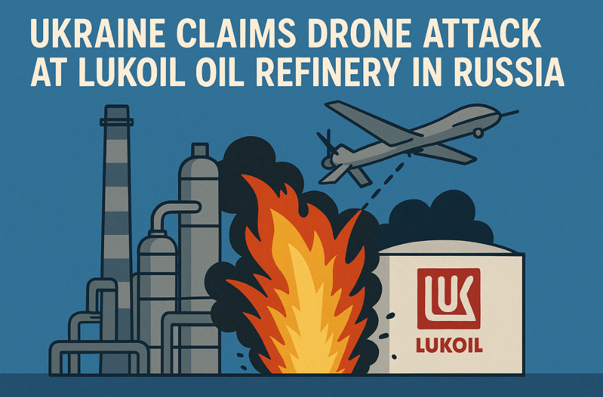 Ukraine's Drone Attack on Lukoil Refinery: Implications for Global Energy Markets