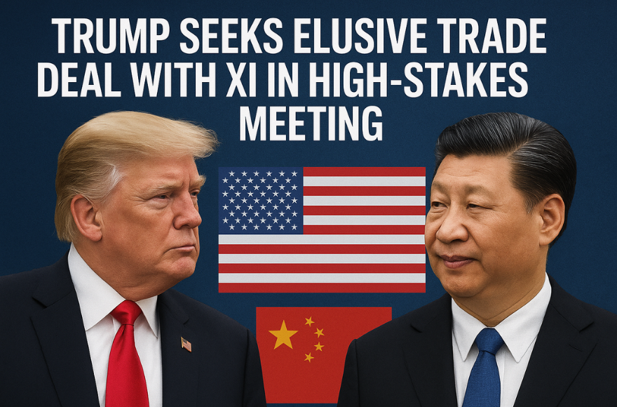 Trump Seeks Elusive Trade Deal With Xi in High-Stakes Meeting