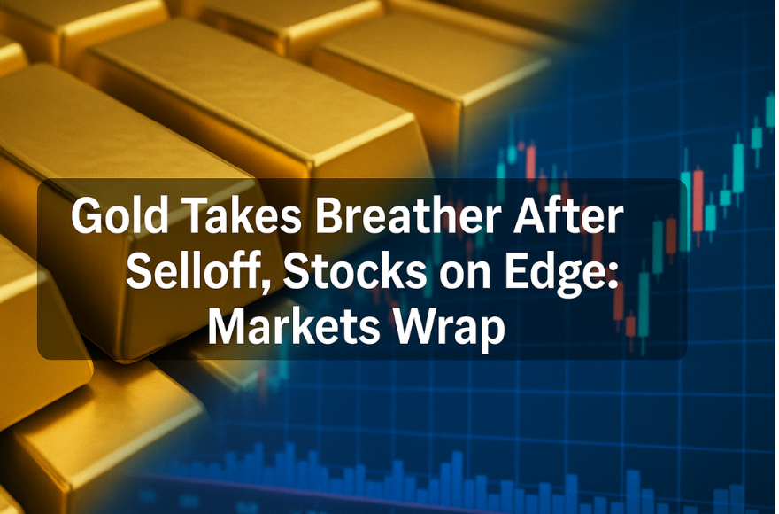 Gold Takes Breather After Selloff, Stocks on Edge: Markets Wrap